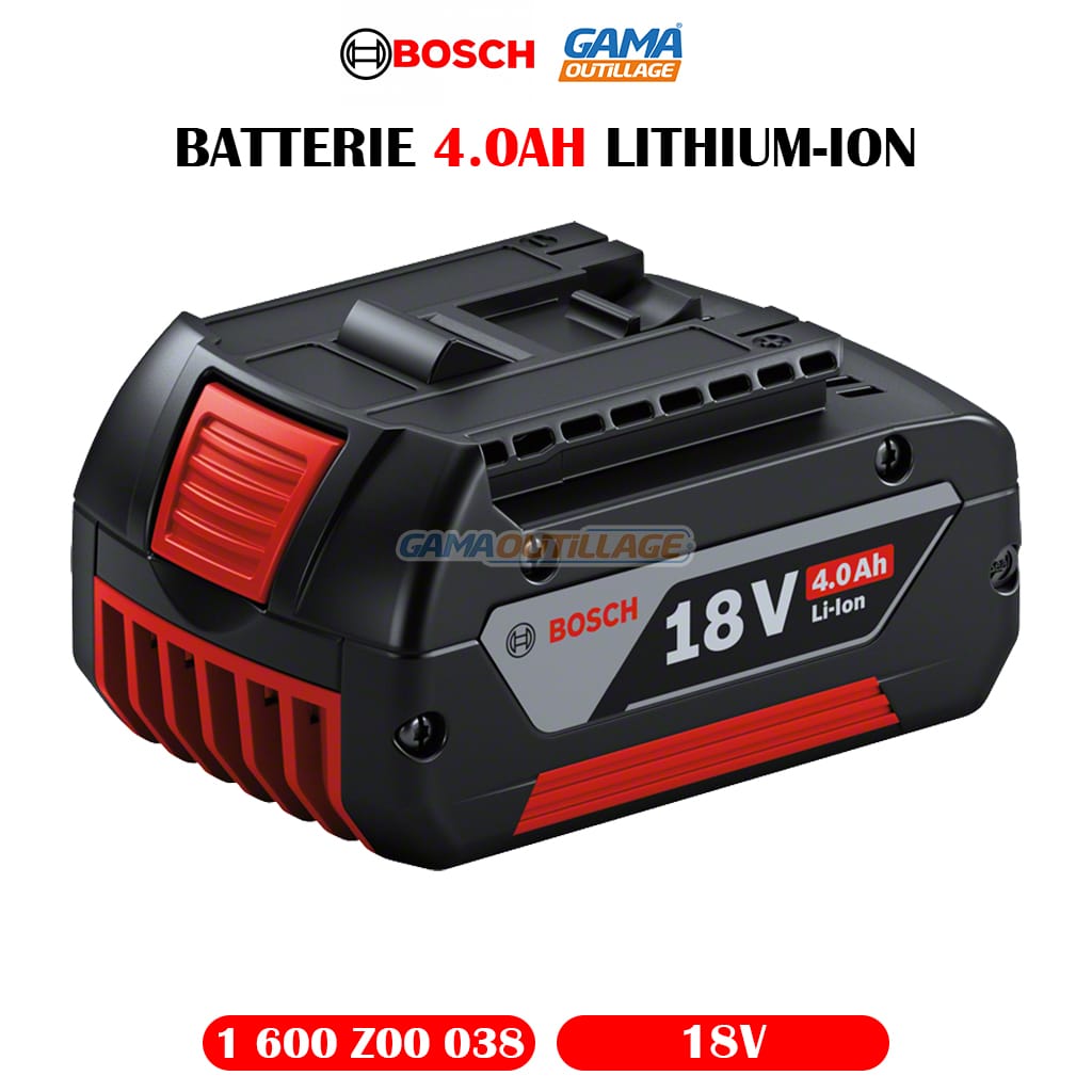 BATTERIE 18V 4.0AH LITHIUM-ION BOSCH – Image 5