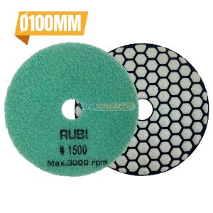 DISQUE POLISSAGE Ø100 MG RUBI.