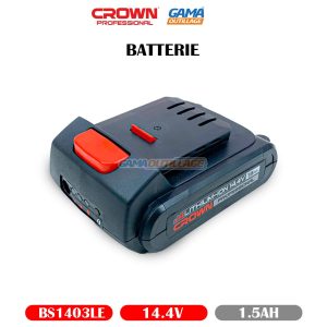 BATTERIE 14.4V 1.5AH CROWN