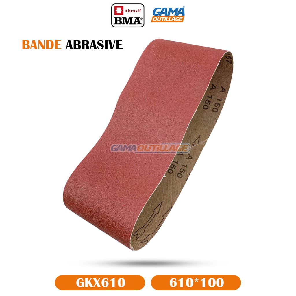 BANDE ABRASIVE 610*100