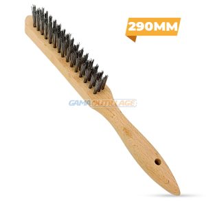 BROSSE METALIQUE JAUNE INOX TOPTUL