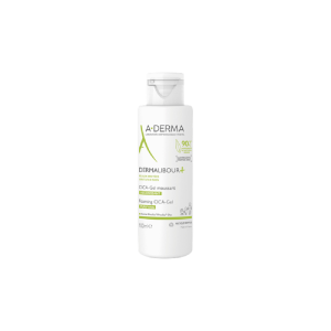 A-Derma Dermalibour+ CICA-Gel Moussant 100 ml – Nettoyage Apaisant & Réparateur