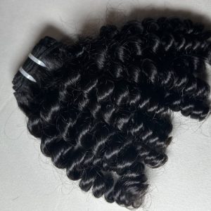 Curly hair